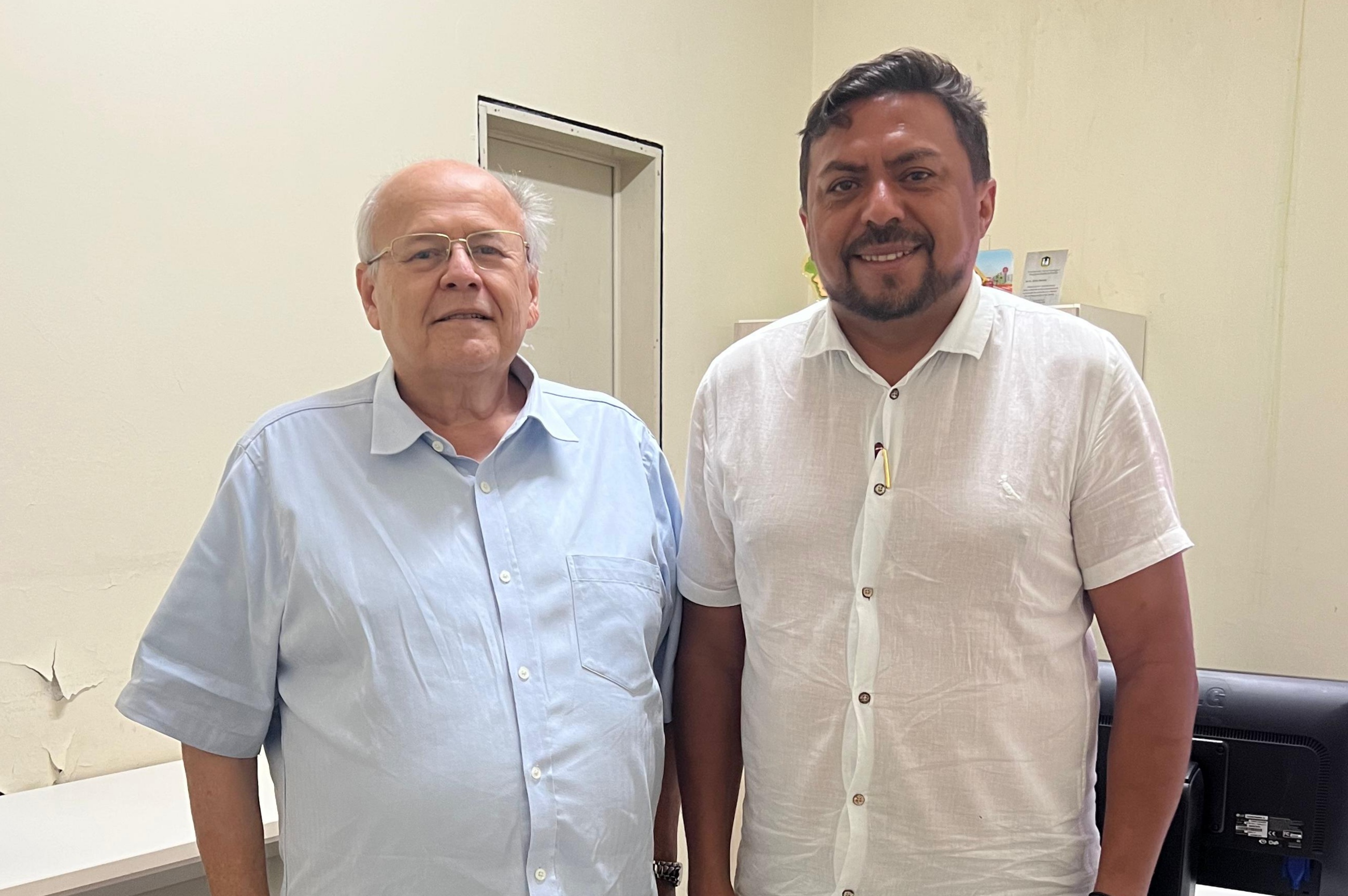João Pereira e Charles Silveira na FMS