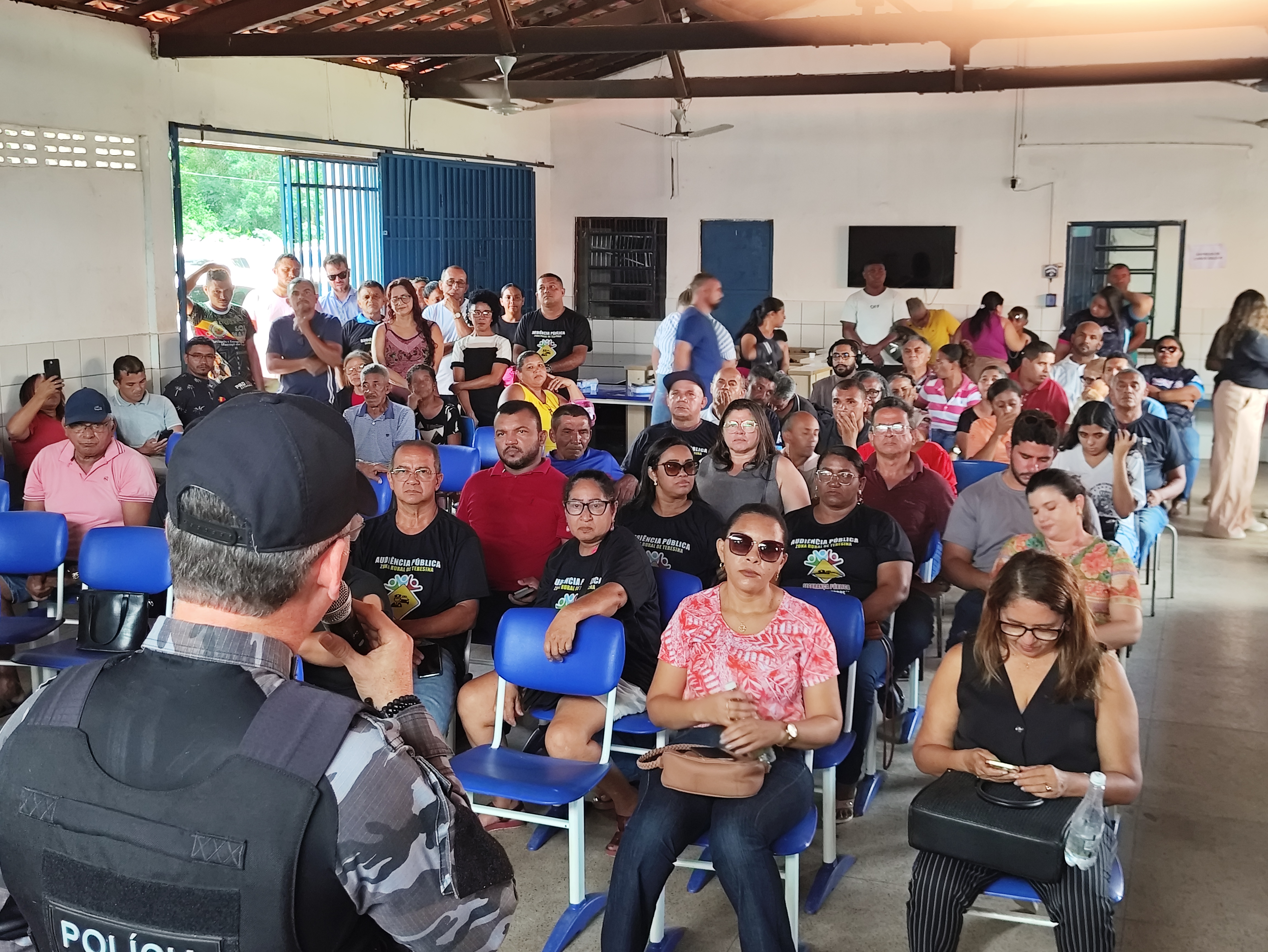 Moradores da Cacimba Velha na audiência pública