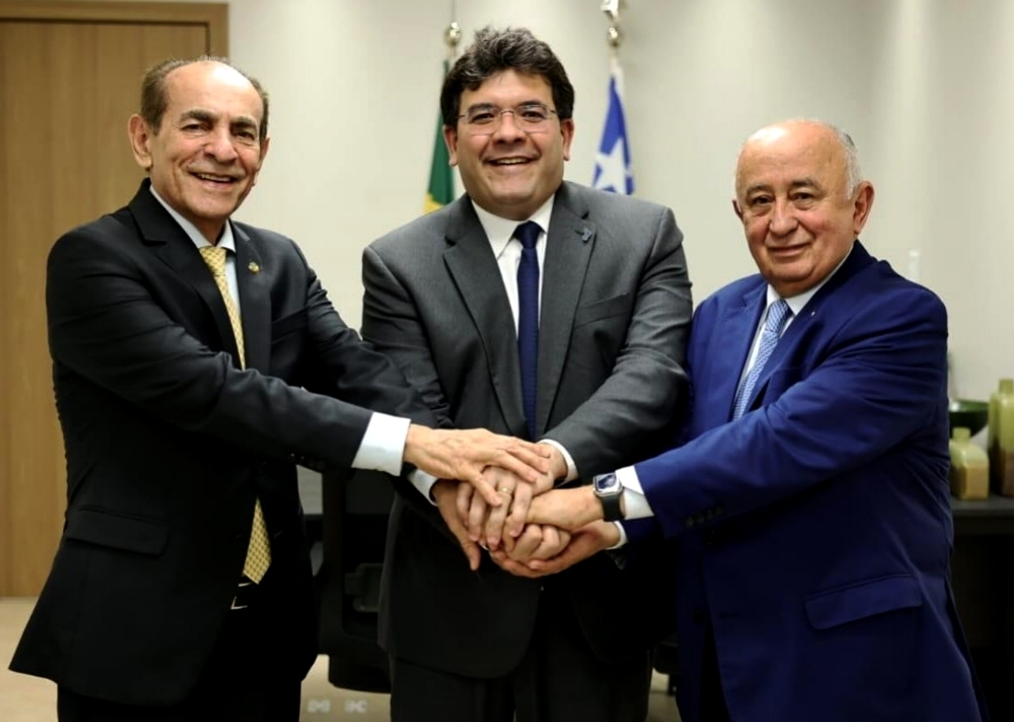 Marcelo Castro, Rafael Fonteles e Júlio César Lima