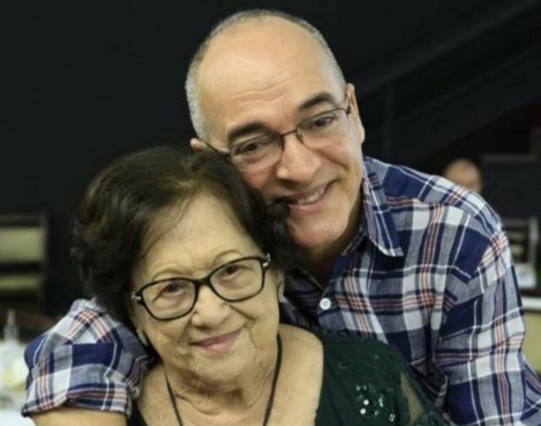 Wellington Soares e Dona Raimunda