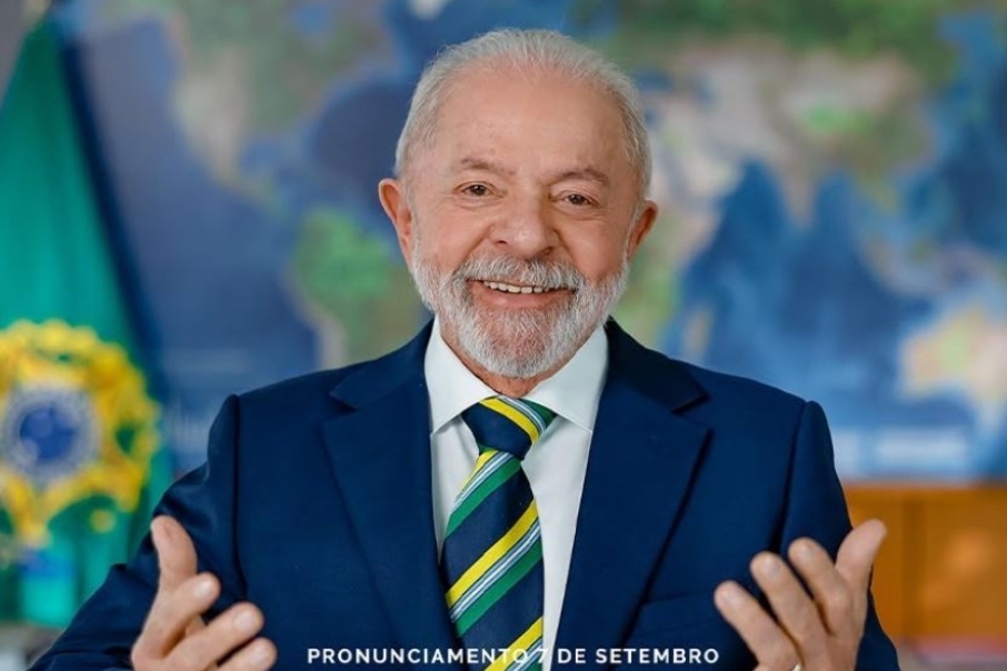 Presidente Lula em pronunciamento à Nação