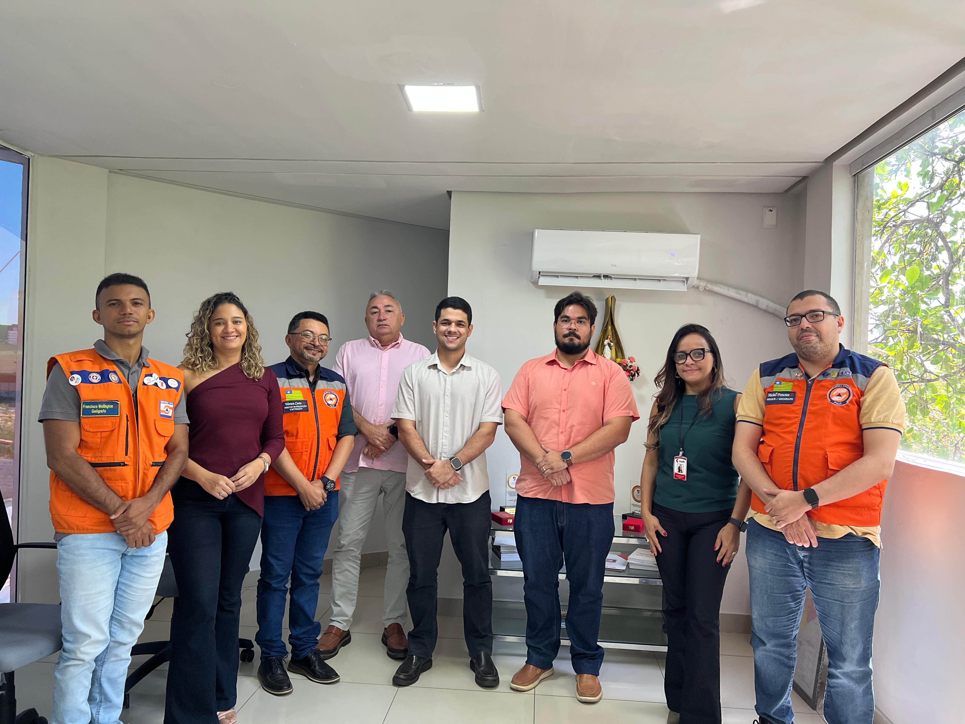 Técnicos da Defesa Civil e do Edepi planejam ações integradas