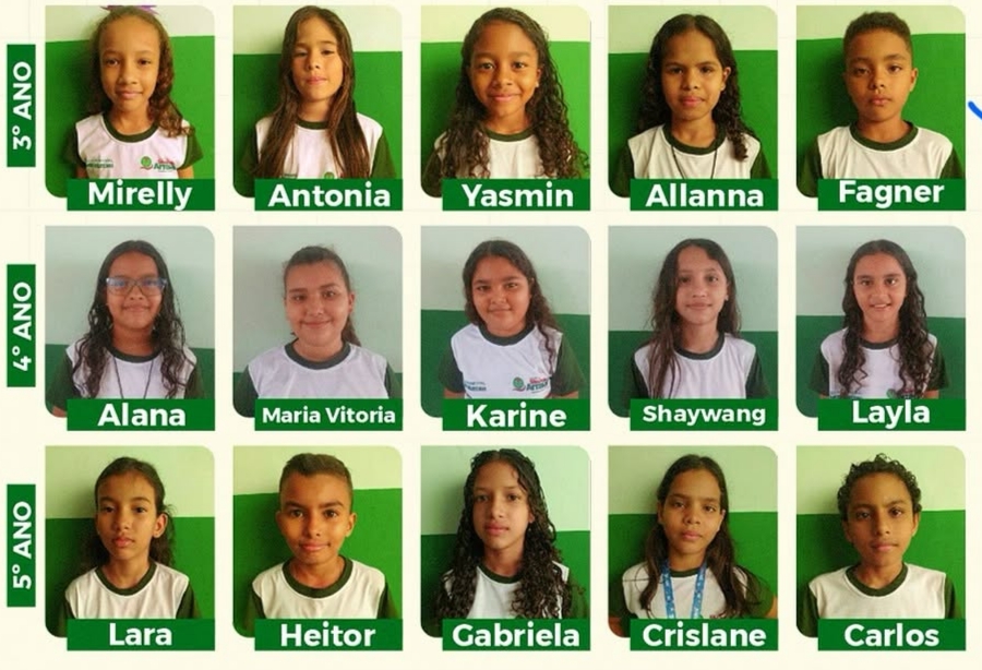 Alunos medalha de ouro nas Olimpíadas da Língua Portuguesa