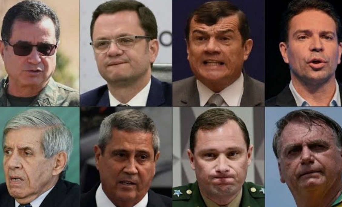 STF mantém as penas de 8 condenados pela trama golpista