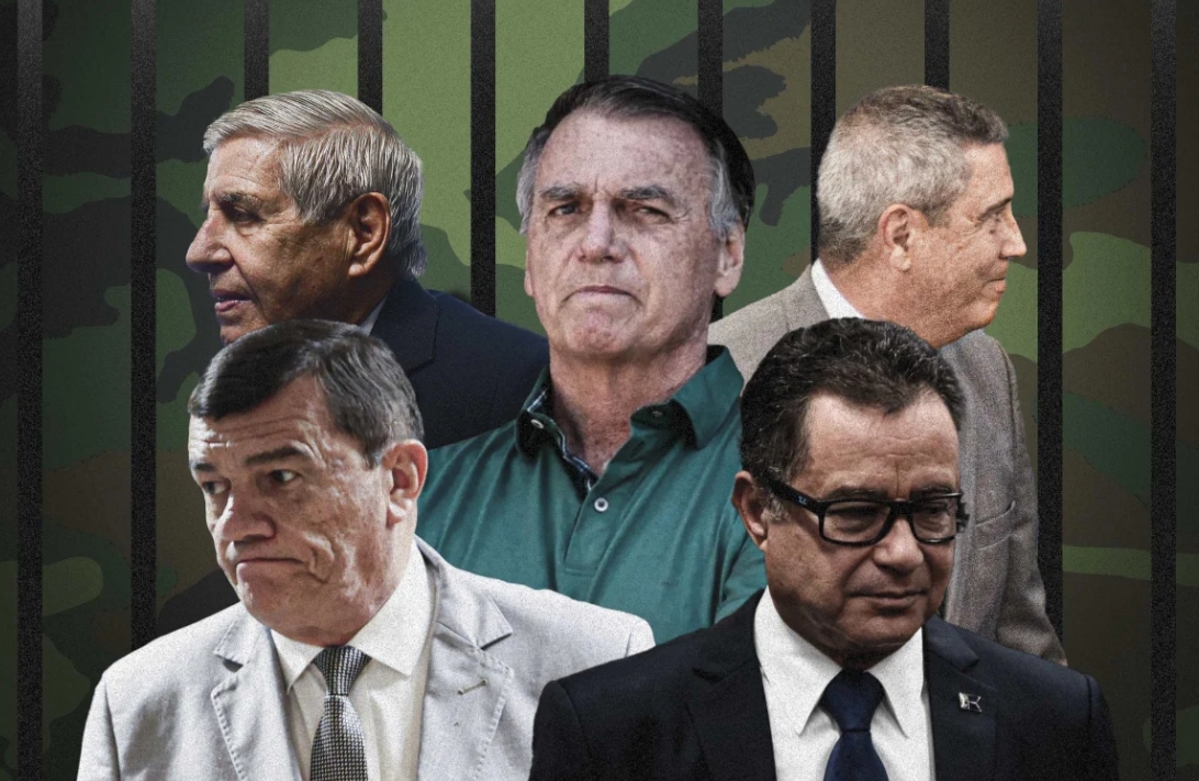 Militares condenados por tentativa de golpe de estado no Brasil