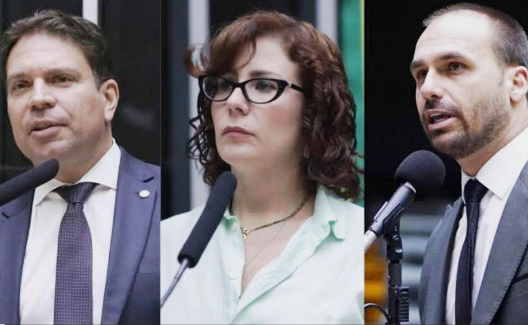 Alexandre Ramagem, Carla Zambelli e Eduardo Bolsonaro custam caro aos cofres públicos