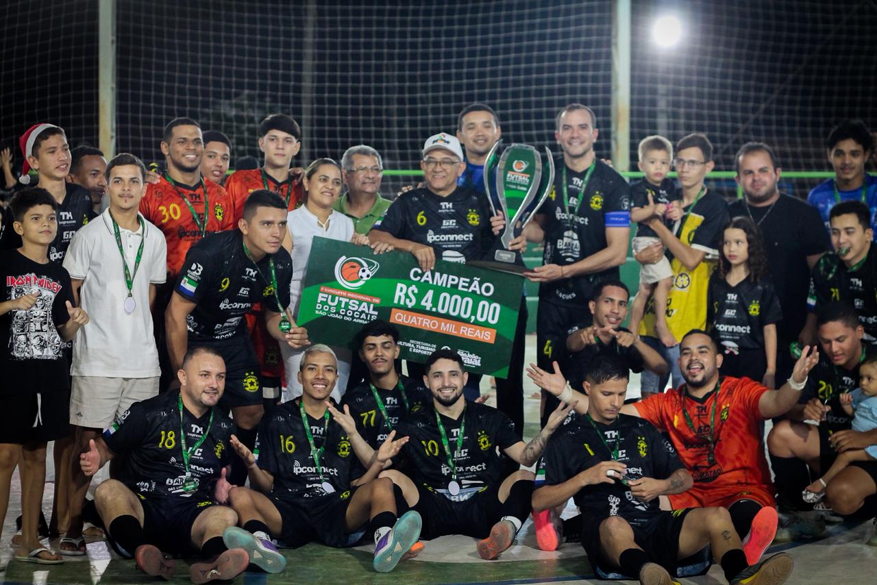 Borussia conquista título do Primeiro Circuito de Futsal dos Cocais em São João do Arraial