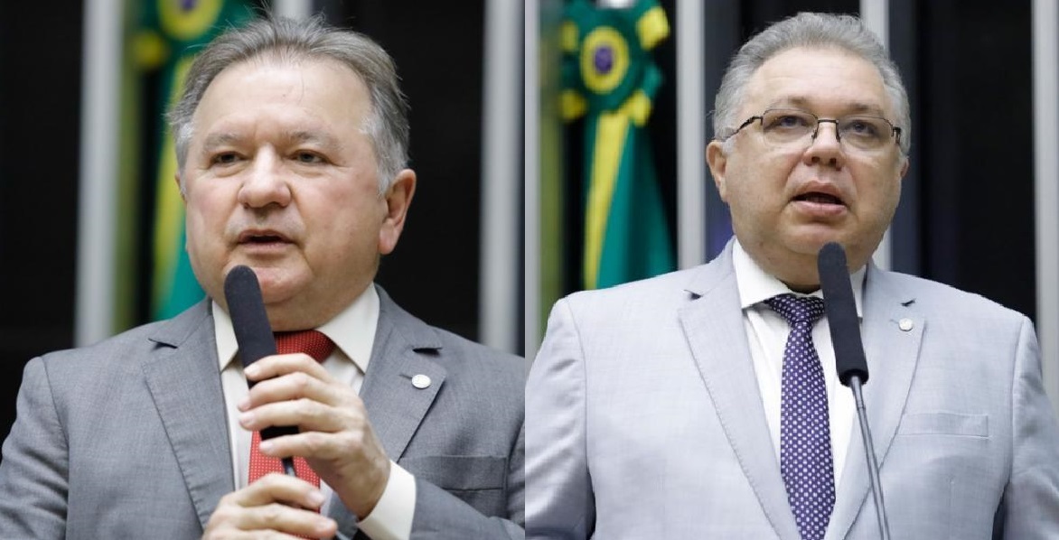 Deputados federais Merlong Solano e Florentino Neto