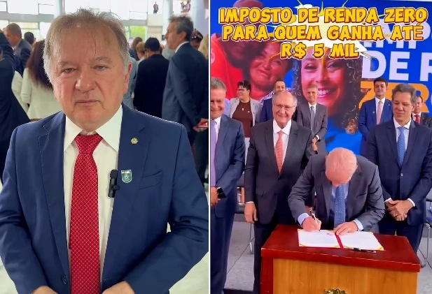 Merlong comemora isenção do Imposto de Renda para quem ganha até R$ 5 mil