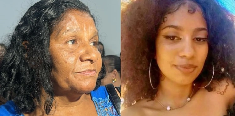 Maria do Socorro e a filha Janaína Bezerra
