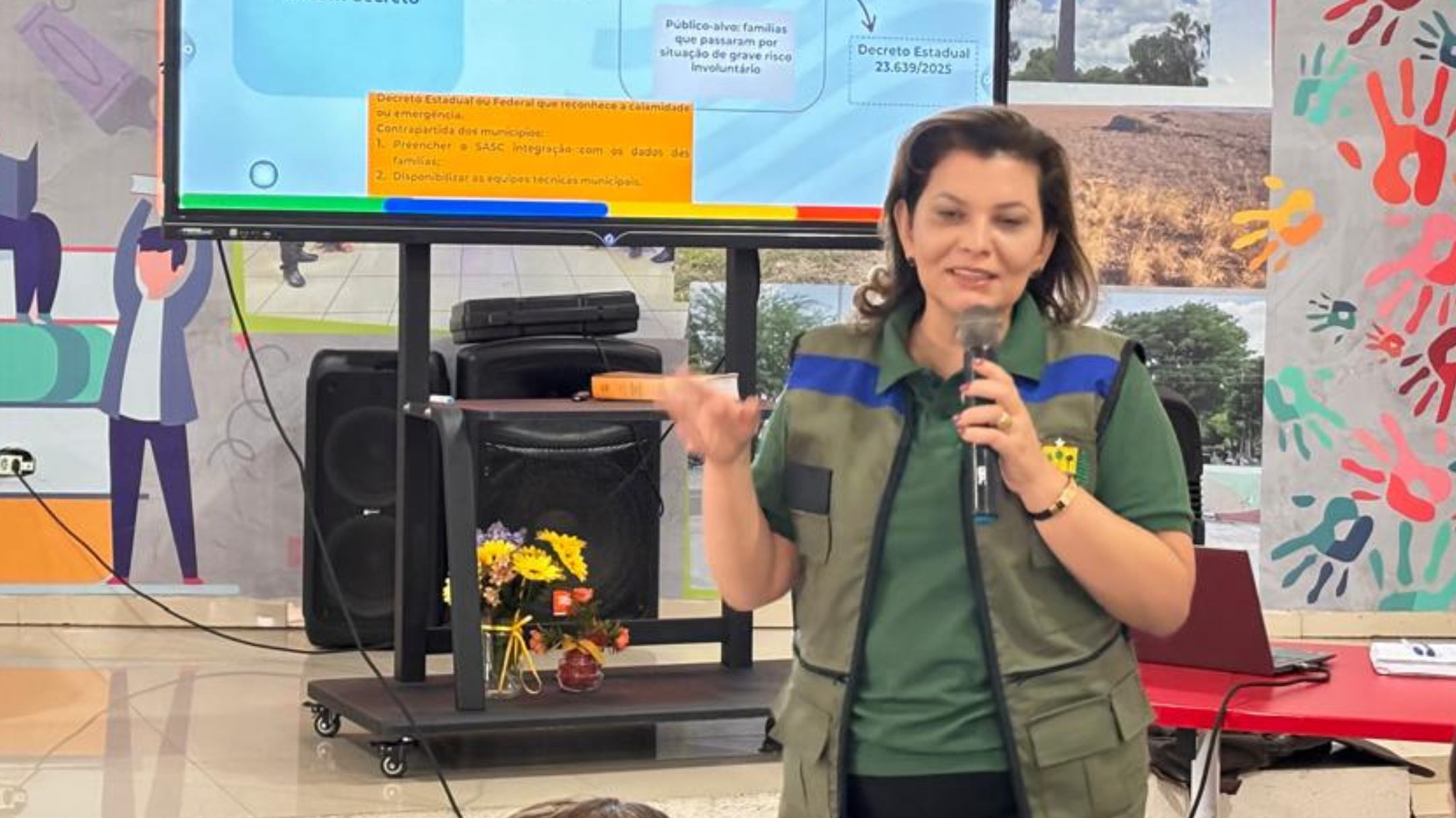 Superintendente da SASC - Janaína Mapurunga