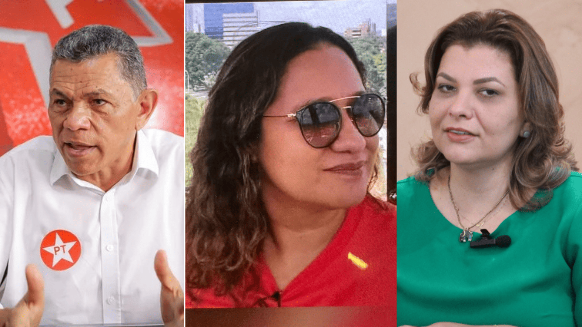 João de Deus, Gisele Araujo e Janaina Mapurunga