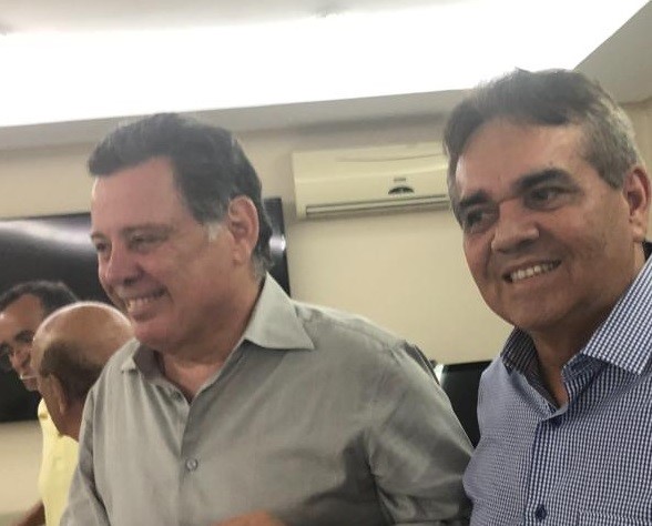 Jorge Lopes e Marconi Perillo, presidente do PSDB Nacional