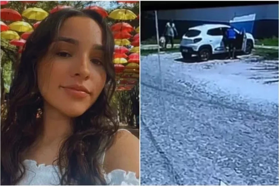 Natany Alves, de 20 anos, foi rendida por criminosos ao sair da igreja