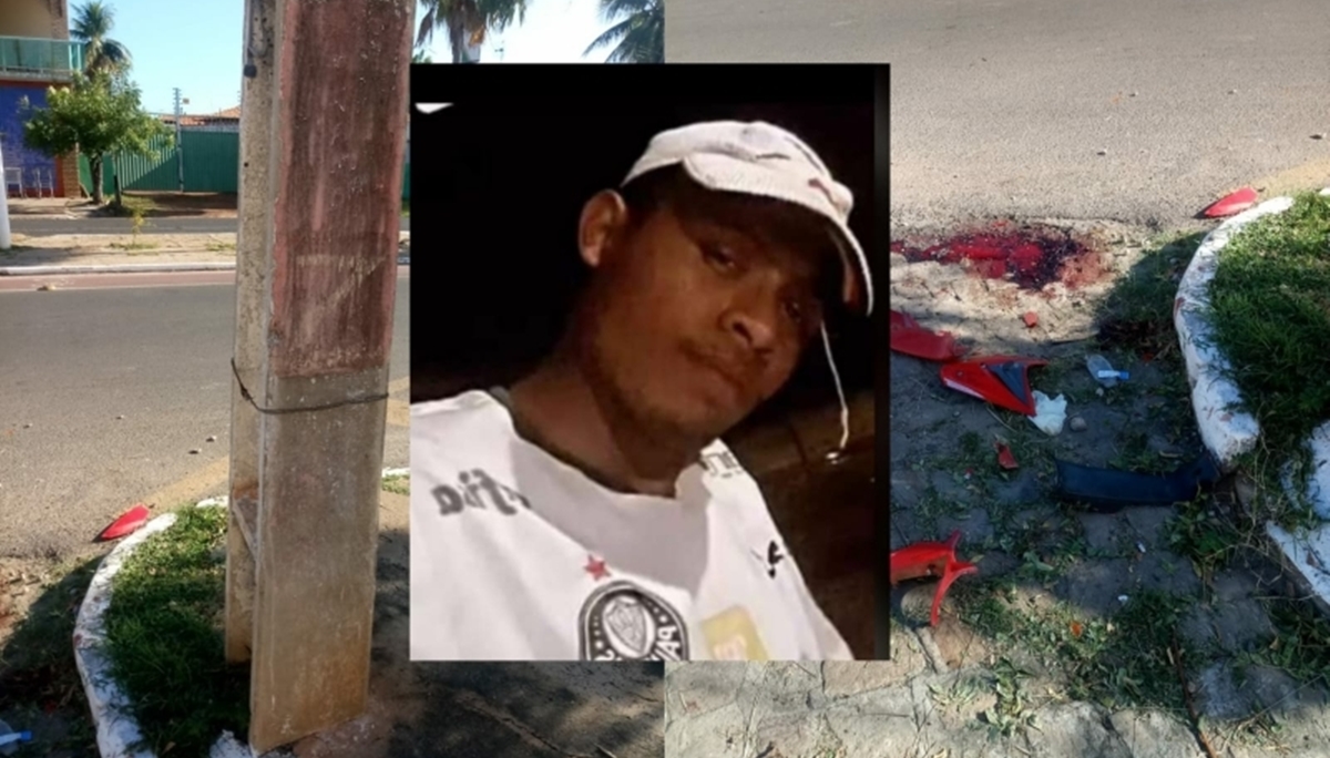 Jovem morre ao colidir moto contra poste em Campo Maior