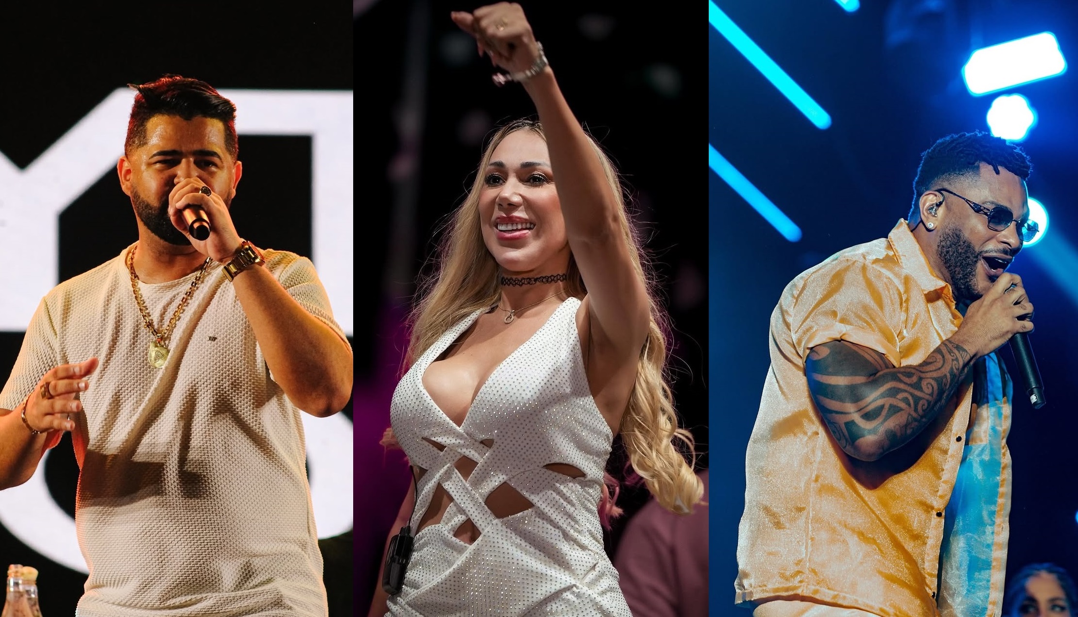 Kleyton Souza, Taty Girl e Tony Salles são os primeiros cantores anunciados