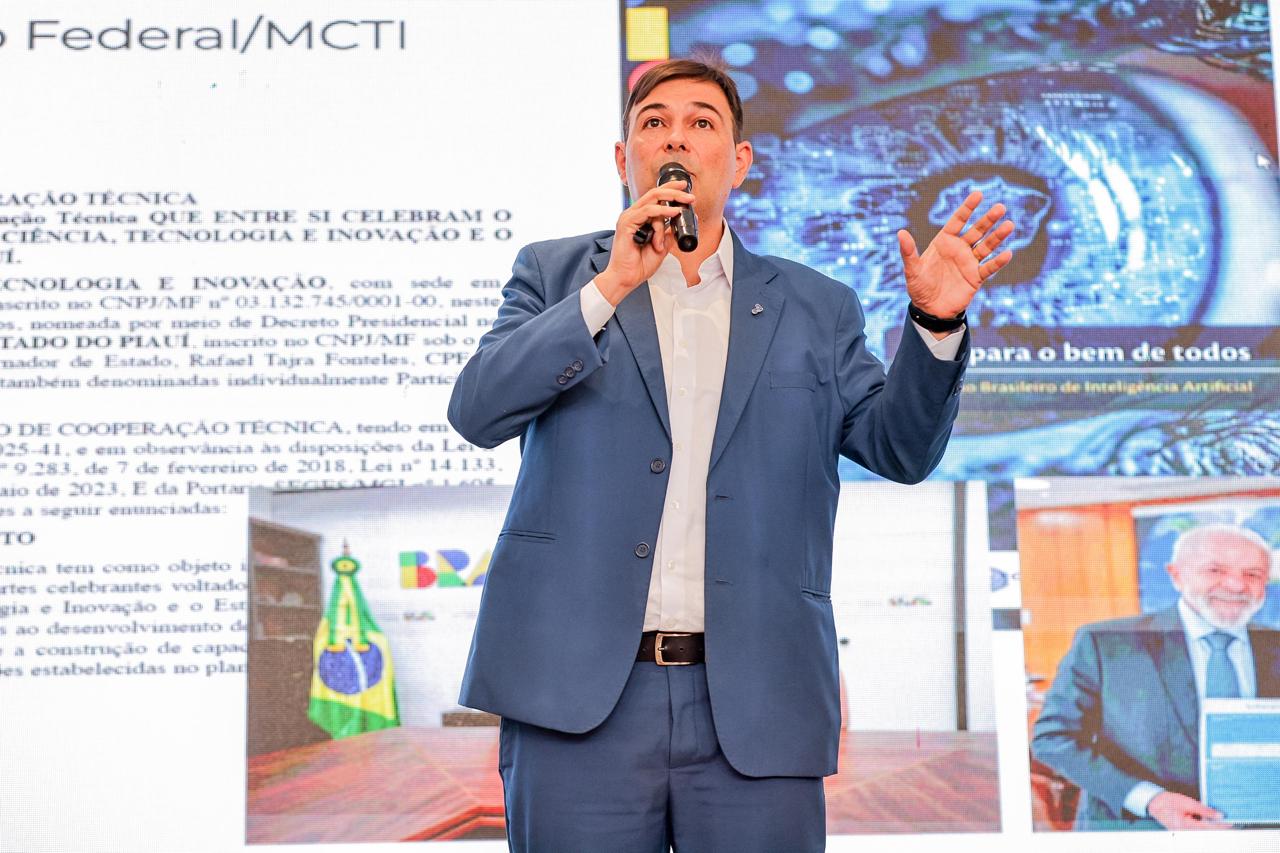 André Macedo, gestor da Secretaria de Inteligência Artificial