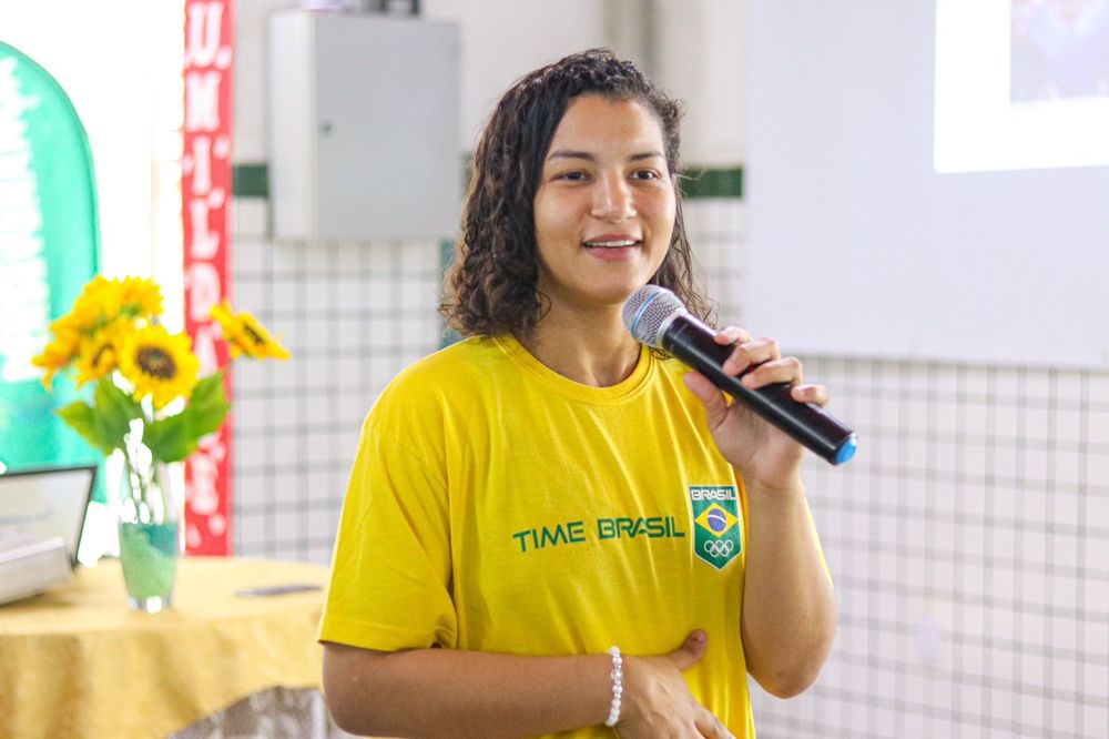 Sarah Menezes, técnica da seleção brasileira feminina de Judô