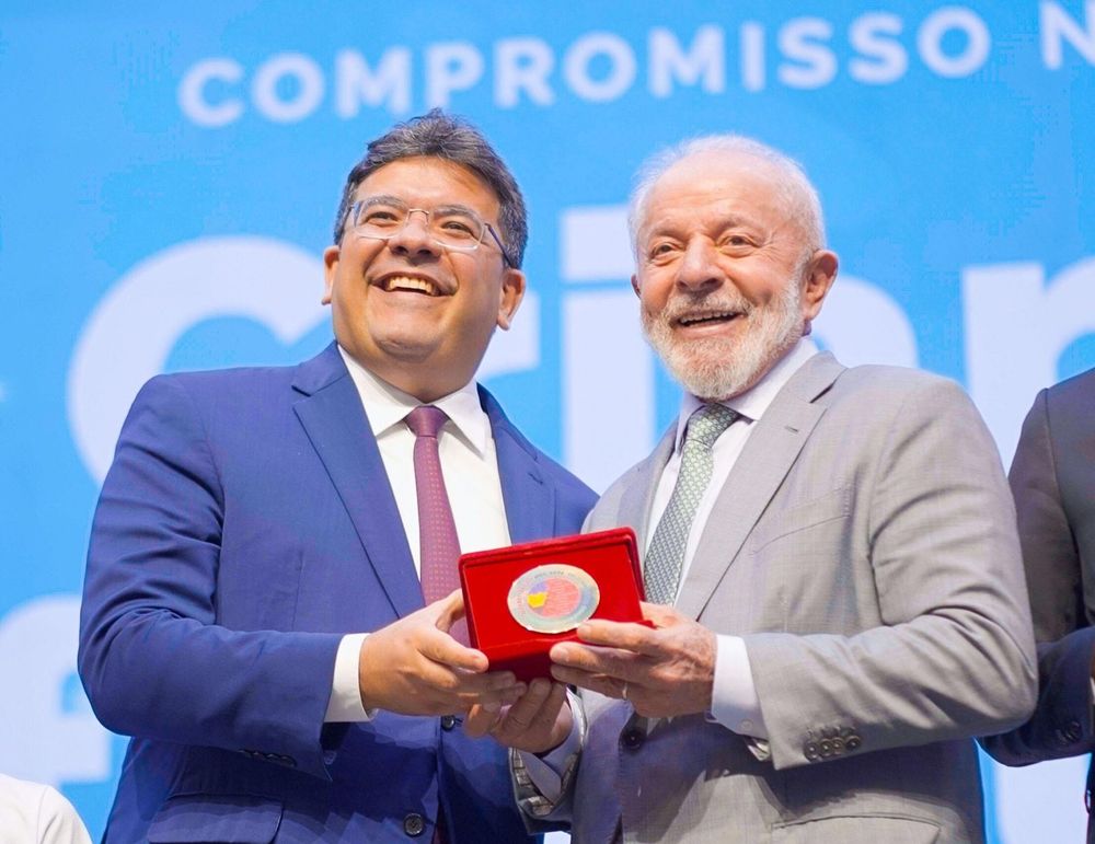 Governador Rafael Fonteles e Presidente Luiz Inácio Lula da Silva