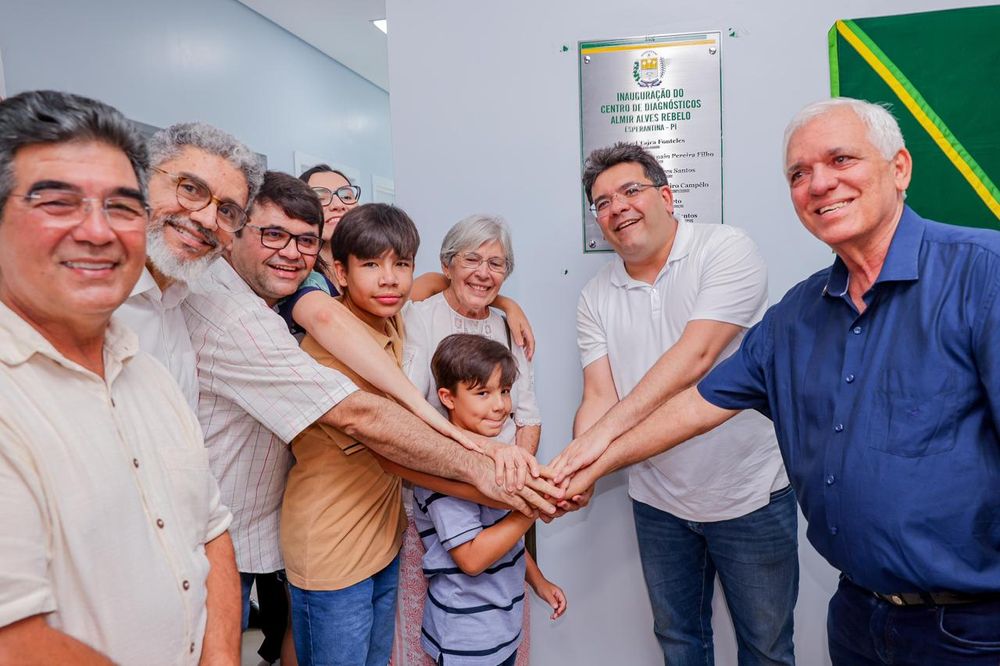 Rafael Fonteles inaugura Central de Diagnósticos e entrega equipamento de tomografia ao hospital de Esperantina