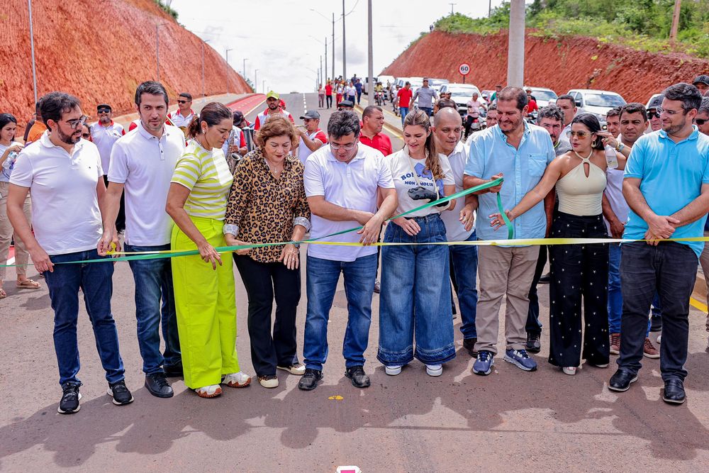 A Avenida Edilberto Marques recebeu asfaltamento em pista duplicada, iluminação em led, ciclovia e espaço para corrida e caminhada