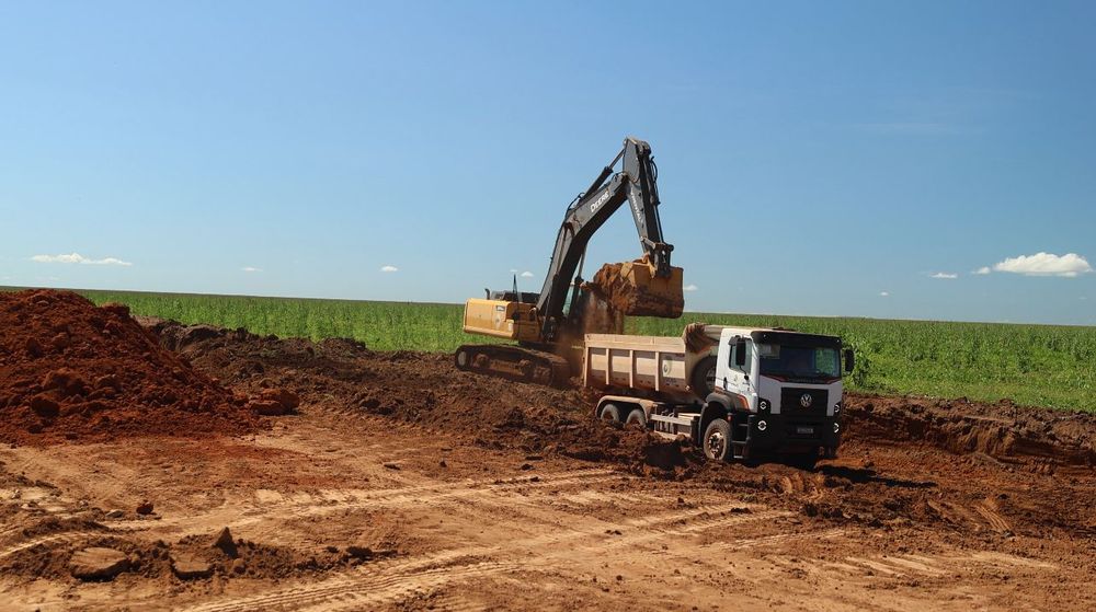 Construção da Rodovia da Soja no Sul do Piauí
