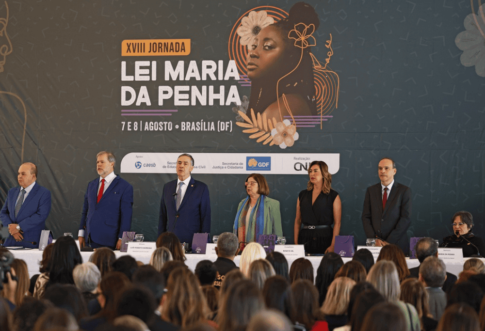 Solenidade XVIII Jornada Lei Maria da Penha, em Brasília (DF)