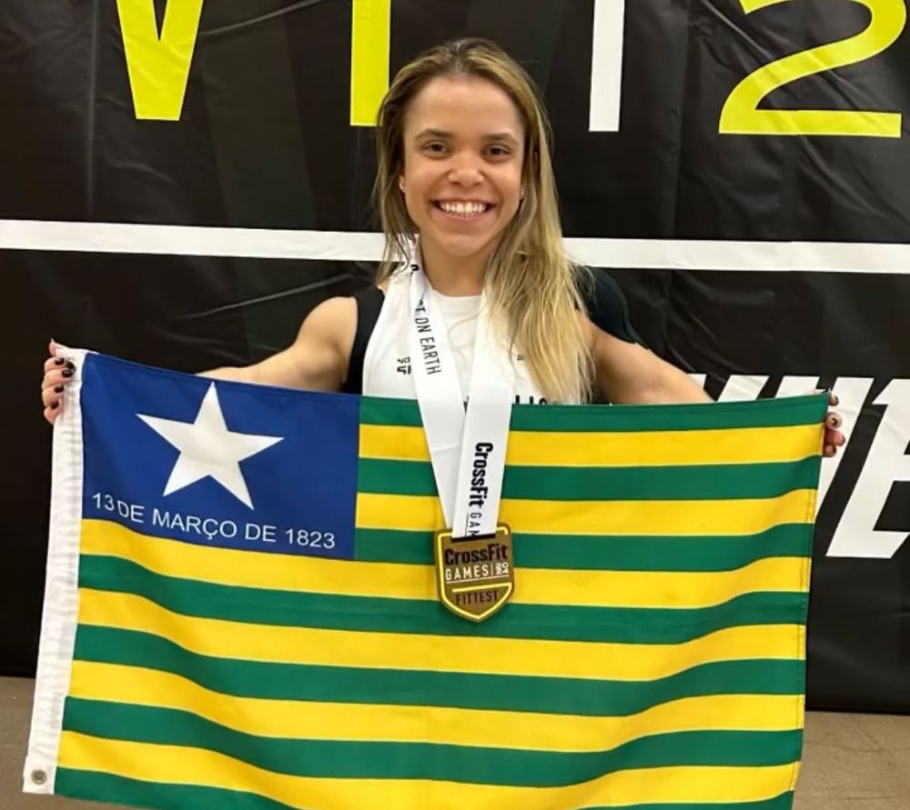 Creusa Angélica, vencedora do Campeonato Mundial CrossFit Games 2024