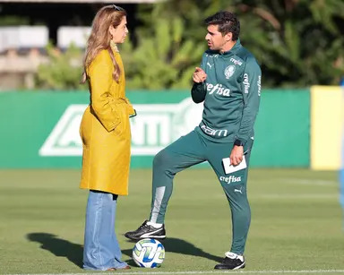 Leila Pereira é a presidente do Palmeiras desde 2021