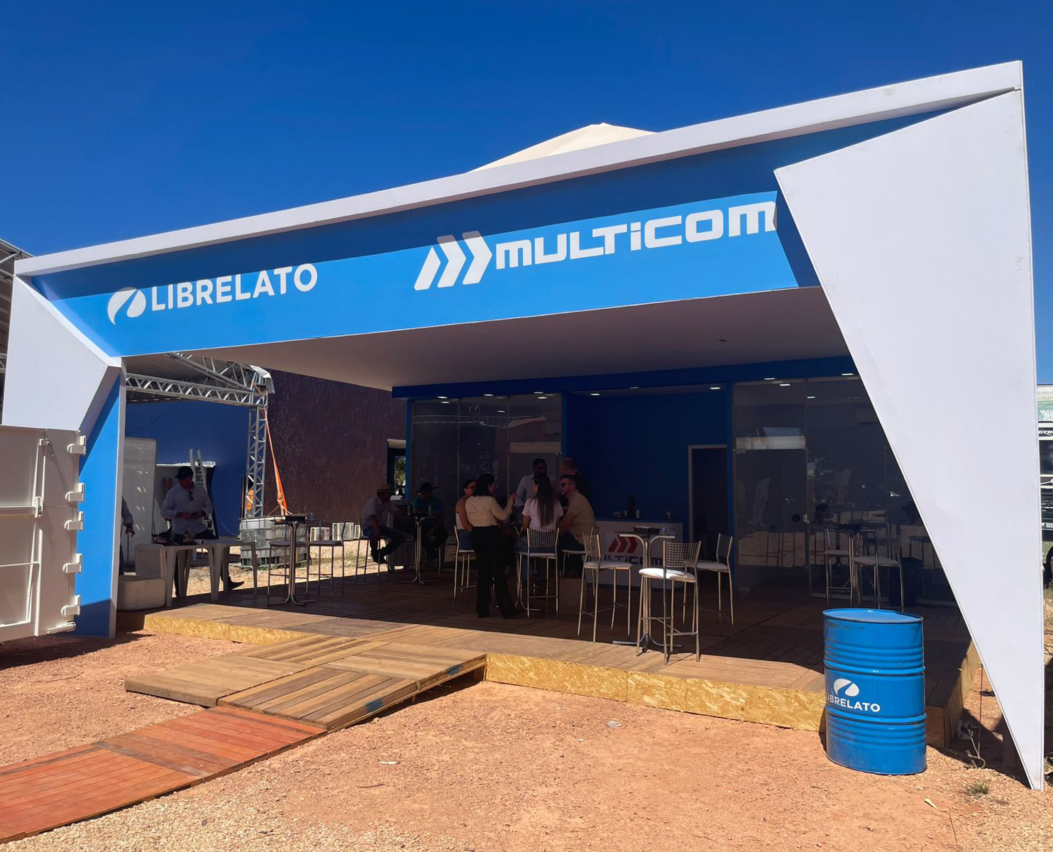 Librelato e Multicom apresentam soluções para o agronegócio na Agrotins 2025
