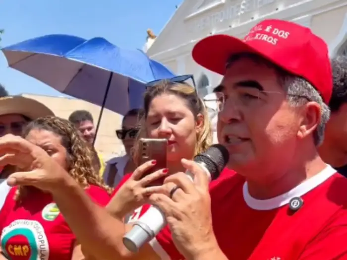 Francisco Limma em evento contra PEC da Blindagem