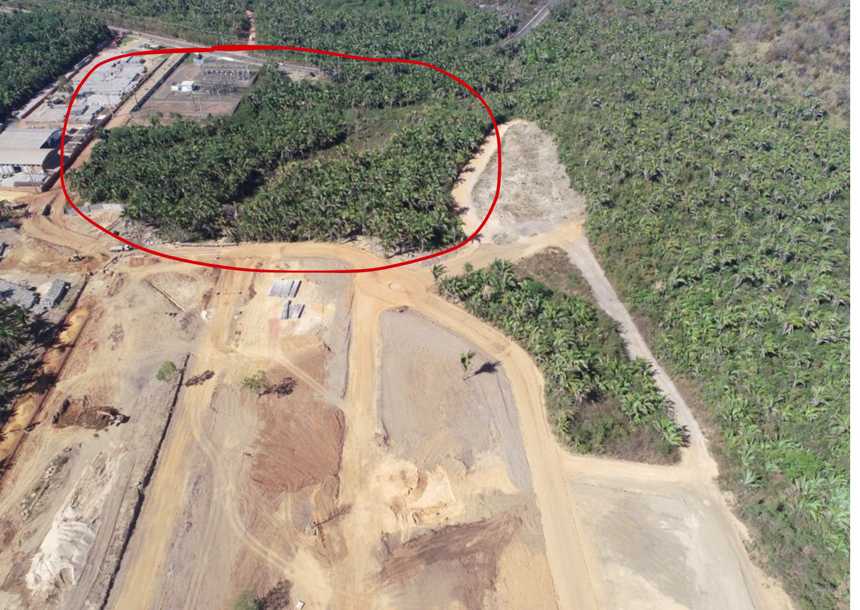 O loteamento está localizado às margens da avenida Josué de Moura Santos, no bairro Aroeiras, zona Norte de Teresina