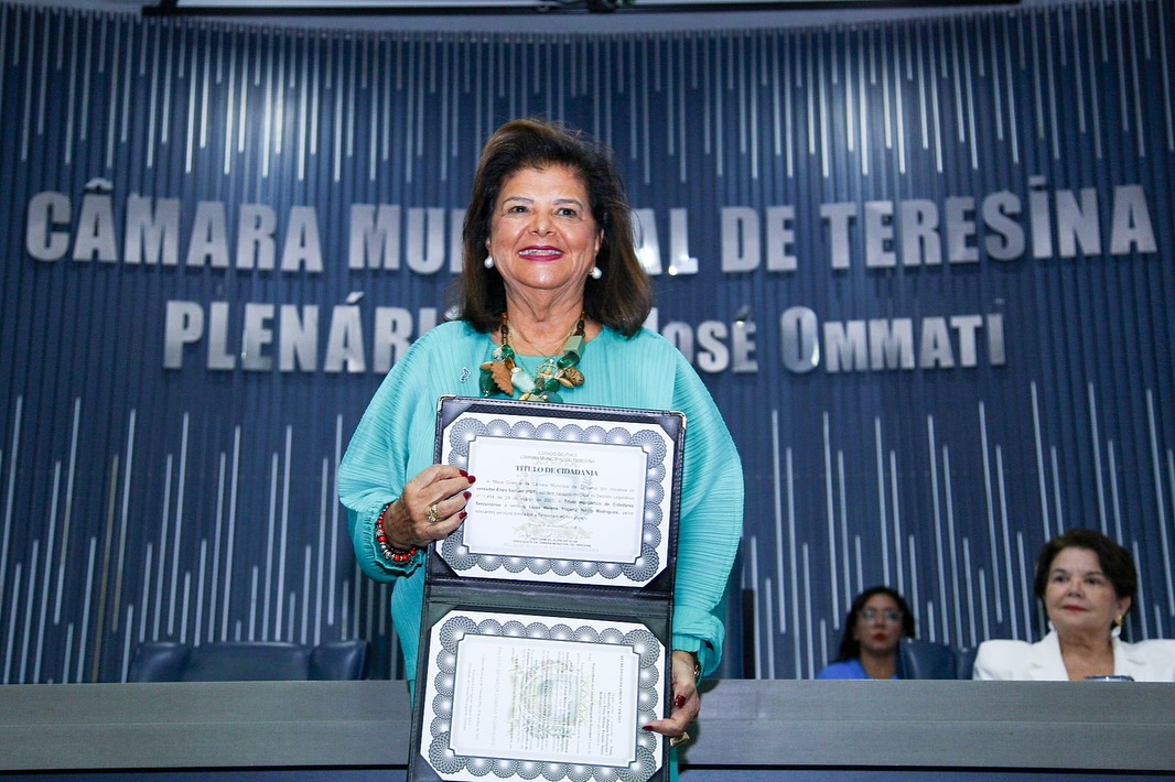 Luiza Trajano recebe título de cidadã teresinense