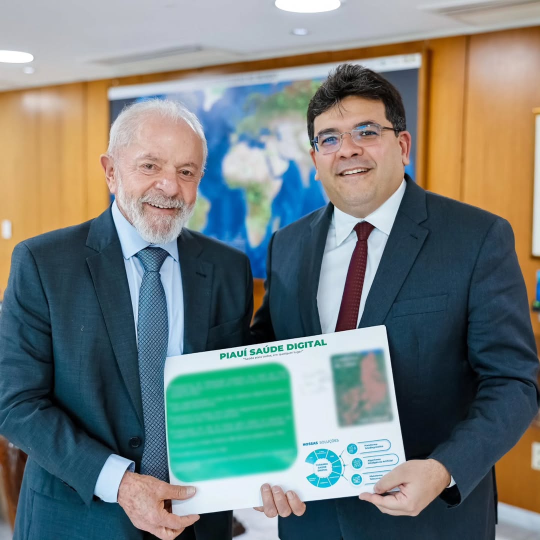 Rafael Fonteles se reuniu com o presidente Lula nessa terça-feira