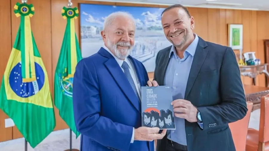 Lula com Edinho Silva
