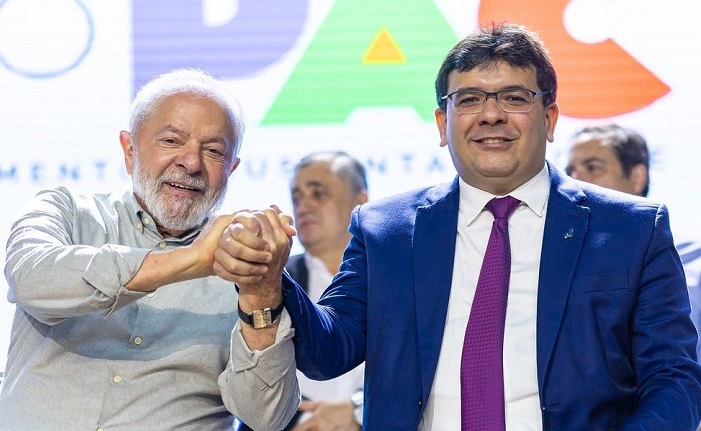 Governador Rafael Fonteles e presidente Lula