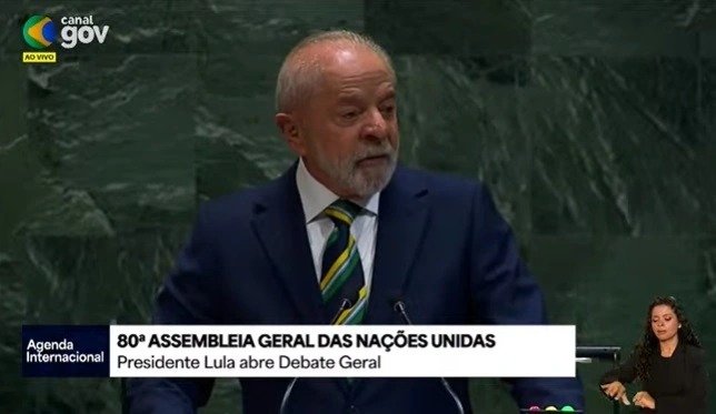 Presidente Lula abre 80ª Assembleia-Geral da ONU em Nova York