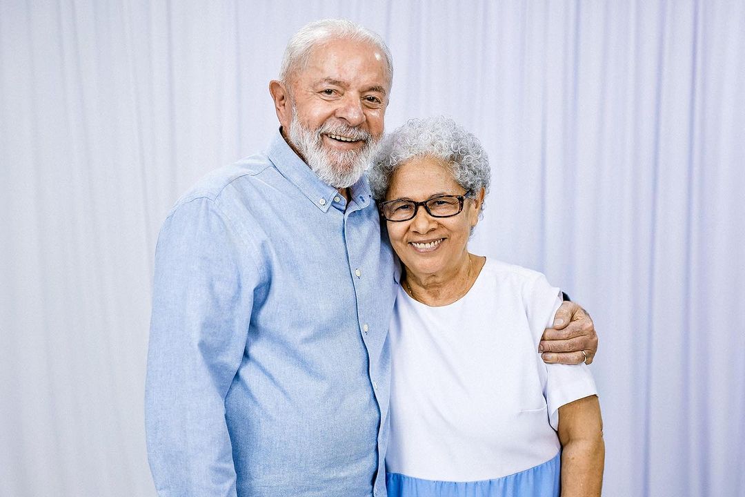 O presidente Lula e a ex-governadora do Piauí, Regina Sousa