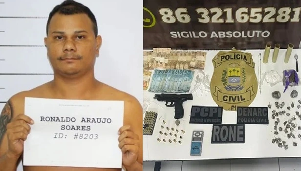 Contra Manilão tinha cinco mandados de prisão em aberto