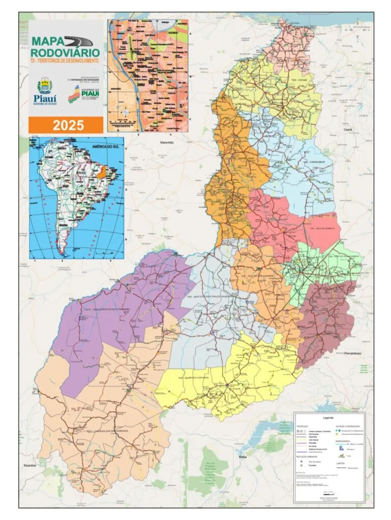 Mapa Rodoviário