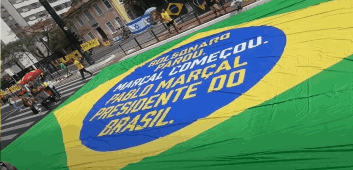 Cada um dos líderes da direita tinha um propósito diferente para a manifestação