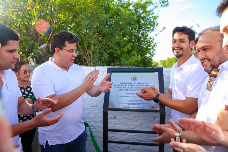 Rafael Fonteles entrega obras de mobilidade urbana e ações de saúde e cidadania em São João da Fronteira