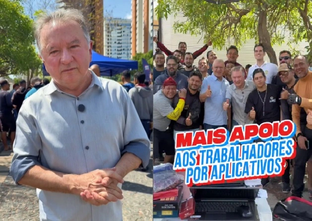 Merlong Solano defende melhores condições de trabalho a trabalhadores por aplicativos