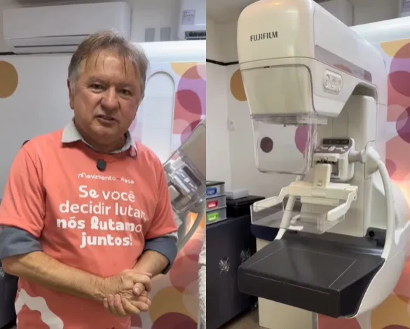 Merlong Solano garante mamógrafo 100% digital para o Hospital São Marcos