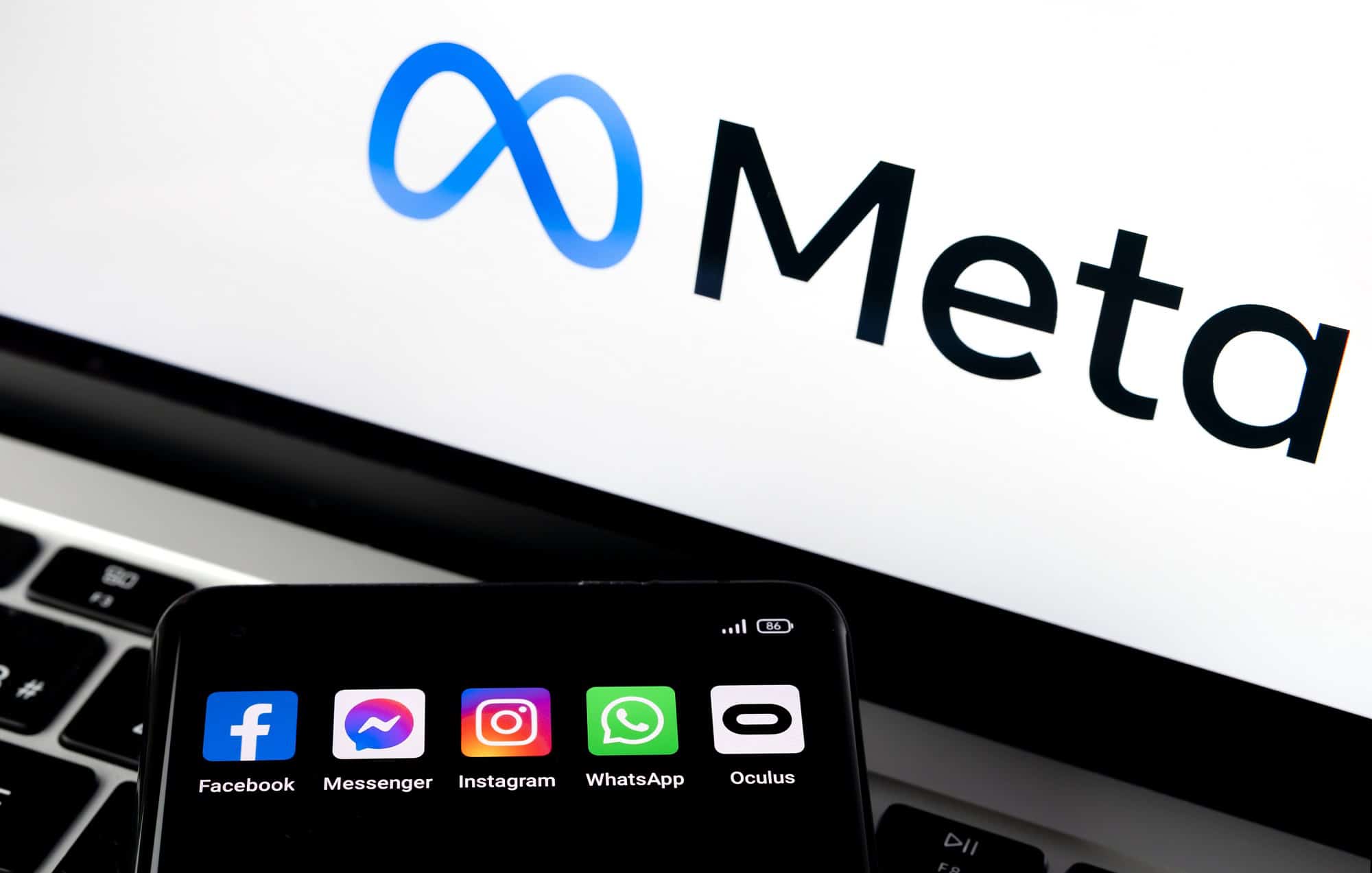 Meta é dona das plataformas Instagram, Facebook e WhatsApp