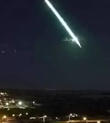 Meteoro iluminou ceu e caiu no Sul do Piauí