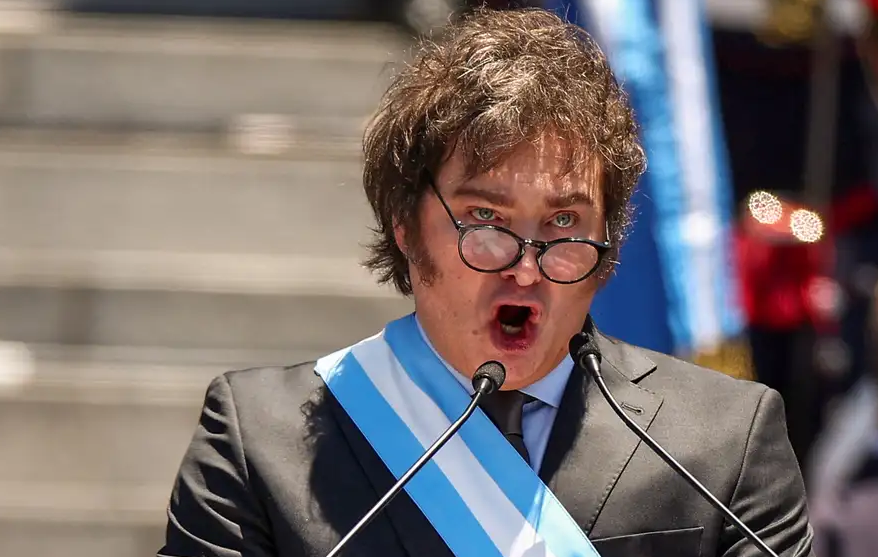 Presidente da Argentina Milei