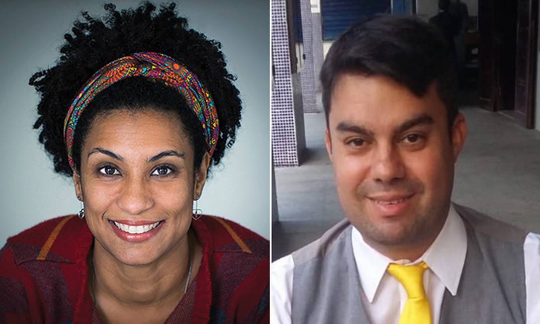 Vereadora Marielle Franco e motorista Anderson Gomes