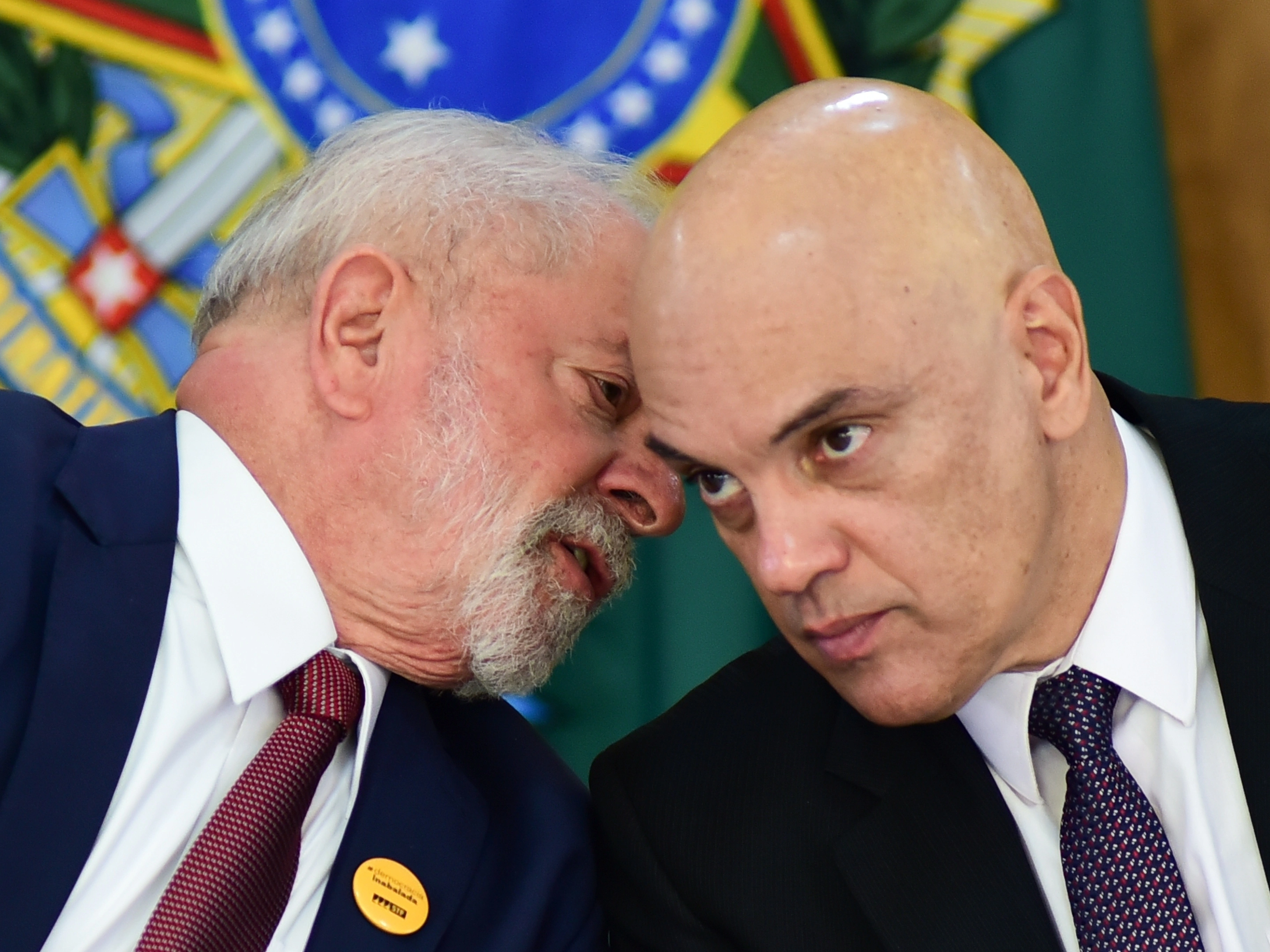 Presidente Lula e ministro do STF, Alexandre de Moraes