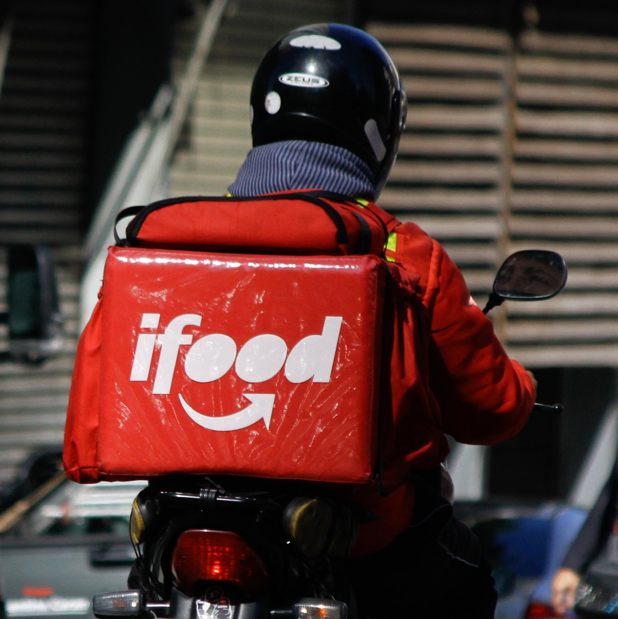 Entregador de delivery do ifood